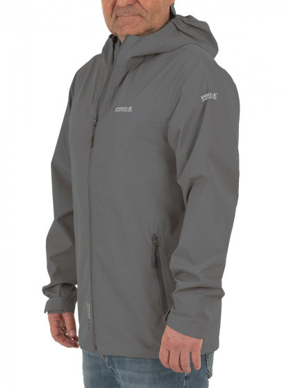 outdoorjas Blake heren polyamide grijs maat XL