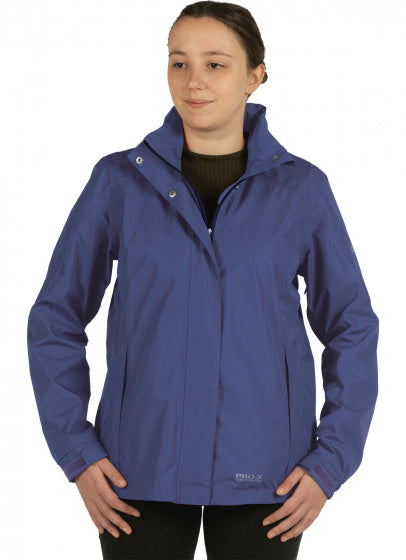 outdoorjas Carrie dames polyester donkerblauw mt 42