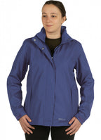 outdoorjas Carrie dames polyester donkerblauw mt 42