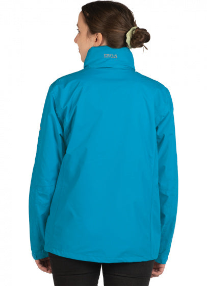 outdoorjas Carrie dames polyester lichtblauw mt 34