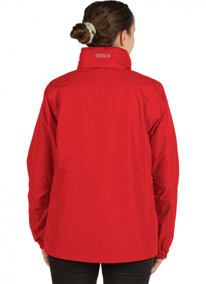outdoorjas Carrie dames polyester rood maat 36