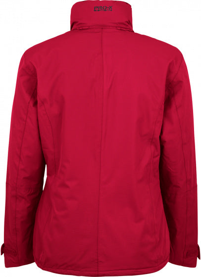 outdoorjas Cindy dames polyester rood maat 42