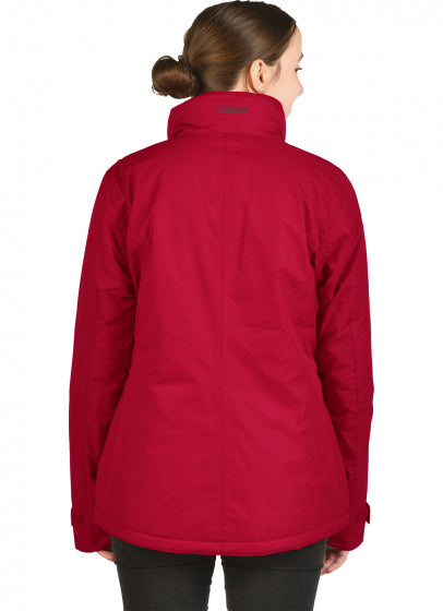 outdoorjas Cindy dames polyester rood maat 42