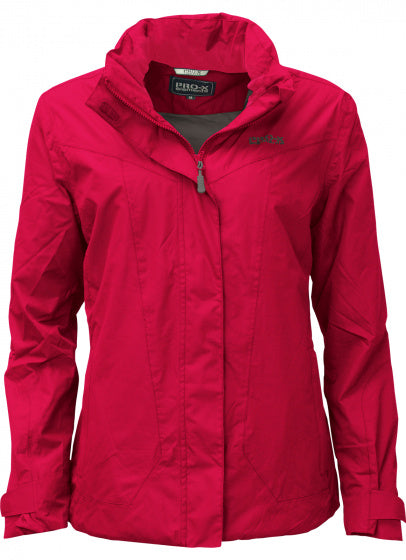 outdoorjas Cindy dames polyester rood maat 42