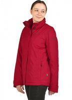 outdoorjas Cindy dames polyester rood maat 42