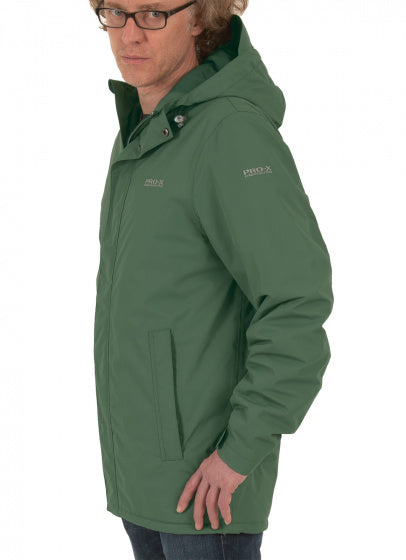 outdoorjas Dale heren polyester donkergroen mt M