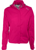 Pro-x elements Outdoorjas Stacy dames polyester kersenrood mt 42