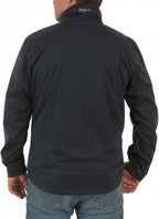 outdoorjas Dario heren polyester antraciet mt S