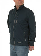 outdoorjas Dario heren polyester antraciet mt S