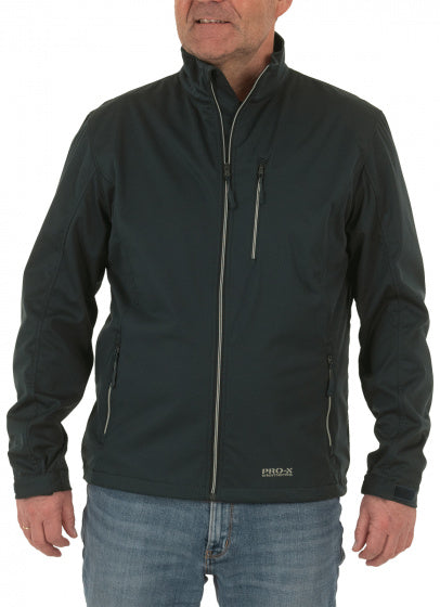 outdoorjas Dario heren polyester antraciet mt XL