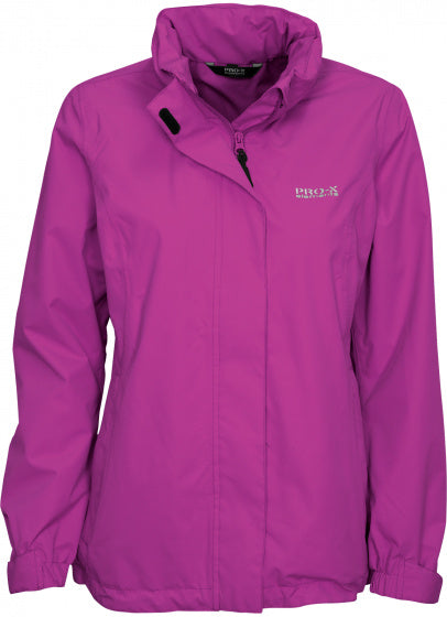 outdoorjas Eliza dames polyester donkerpaars mt 38