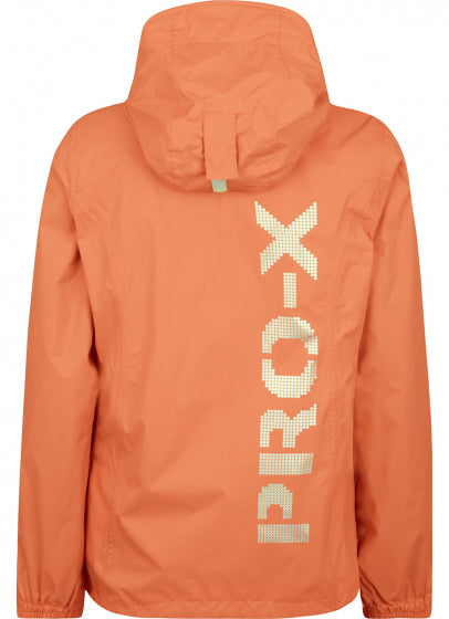 outdoorjas Flash dames polyamide zalmroze mt 38