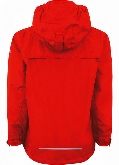 outdoorjas Freddy junior polyester rood maat 104
