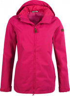 outdoorjas Hedda dames polykatoen cherry maat 44