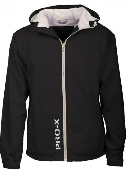 outdoorjas heren polyamide zwart maat S