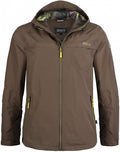 outdoorjas heren polyester bruin maat XXL