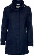 outdoorjas Jenna dames polyester marineblauw maat 36