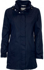 outdoorjas Jenna dames polyester marineblauw maat 36