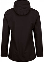 outdoorjas Kim dames polyamide zwart maat 38