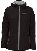 outdoorjas Kim dames polyamide zwart maat 38