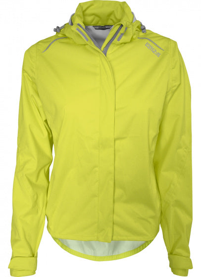fietsjack Layla dames polyester lime maat 38