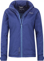 outdoorjas Liane dames polyester blauw maat 40