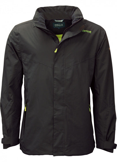 outdoorjas Phase heren polyester grijs maat S
