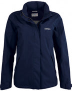 outdoorjas Sky dames polyester marineblauw maat 42