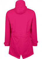 regenjas dames polyester/polyurethaan roze mt 36