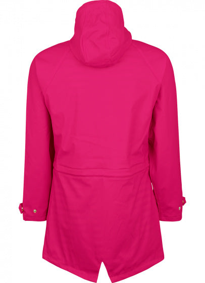 regenjas dames polyester/polyurethaan roze mt 36