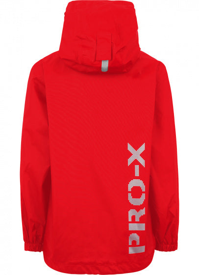 regenjas Flashy junior polyamide oranje maat 176