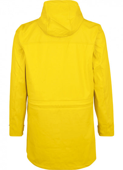 regenjas heren polyester/polyurethaan geel mt XXS