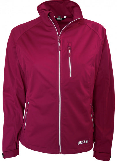softshelljack Maike dames polyester bordeaux maat 42