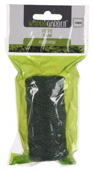 binddraad 75 m textiel groen