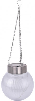 hamplamp led 45 x 14 cm polypropyleen/staal zilver