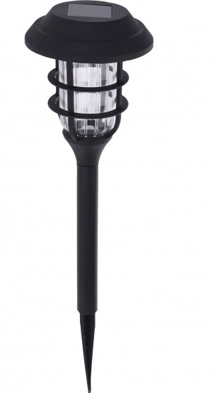 zonne-tuinlamp led 35 cm zwart