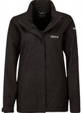outdoorjas Naomi dames polyester zwart maat 40