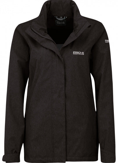outdoorjas Naomi dames polyester zwart maat 36