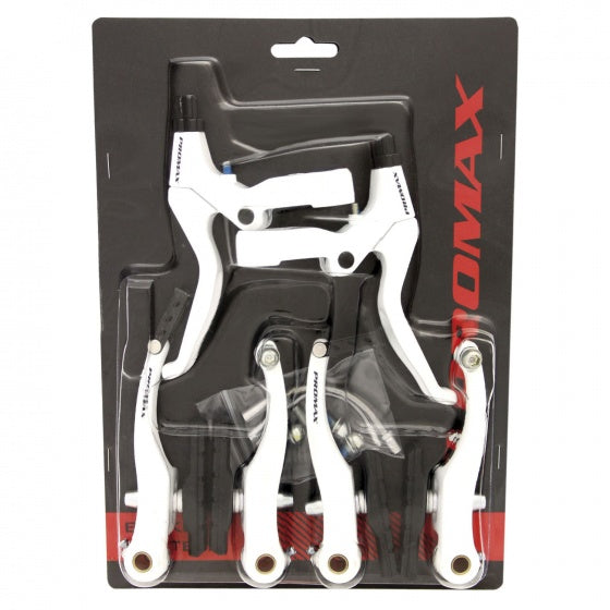 Promax v-brake set white