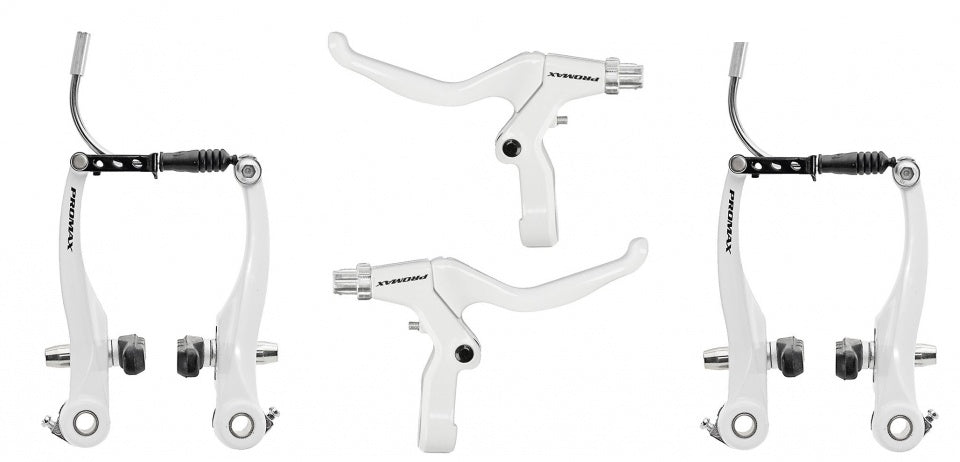 Promax v-brake set white
