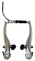 Promax V-brake set voor en achter aluminium zilver