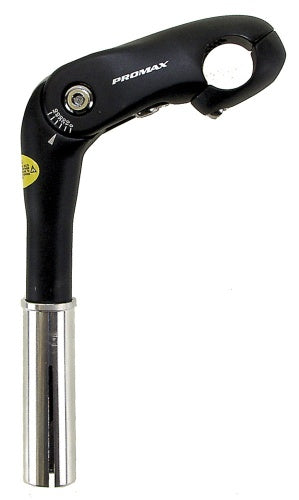 Verstelbare Stuurpen ALU. 22,2-25,4/180/25,4 mm Zwart