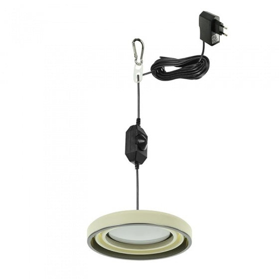 hanglamp camping led beige 20 cm