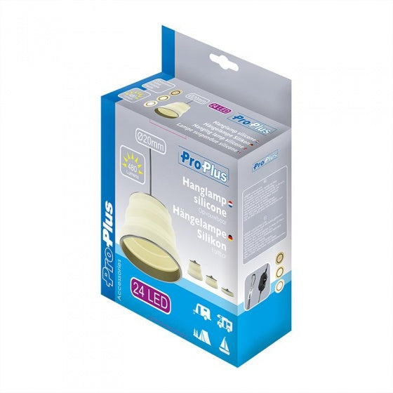hanglamp camping led beige 20 cm