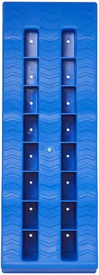 Proplus Oprijblokken met 3 niveaus: 4,7 en 10 cm blauw 2 stuks