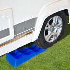Proplus Oprijblokken met 3 niveaus: 4,7 en 10 cm blauw 2 stuks