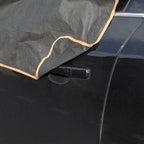 Proplus Raamafdekking 345 x 105 cm met magneten grijs zwart