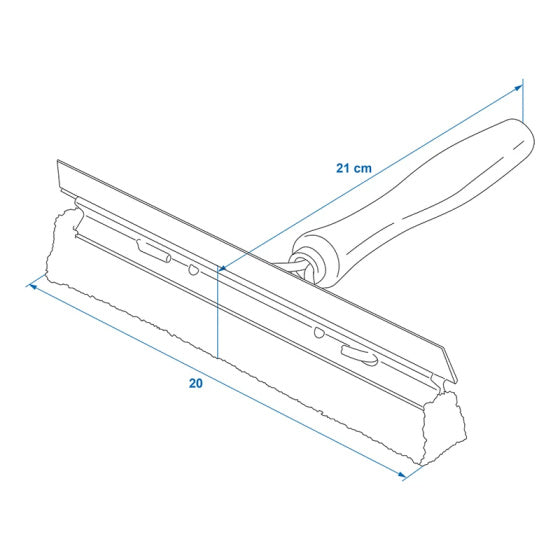 Autostyling seehase window cleaner b=21cm l=20cm autostyling