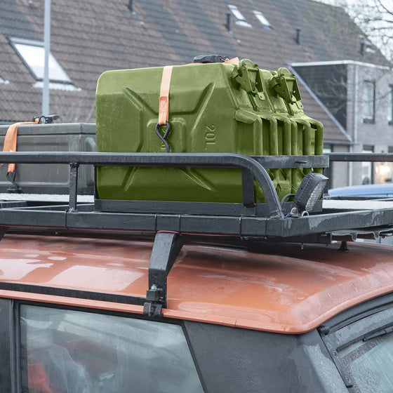 Proplus Stalen jerrycan 20 liter groen