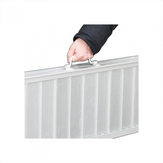Proplus Vouwbare oprijplaat aluminium rolstoel 122 x 73 cm 270 kg